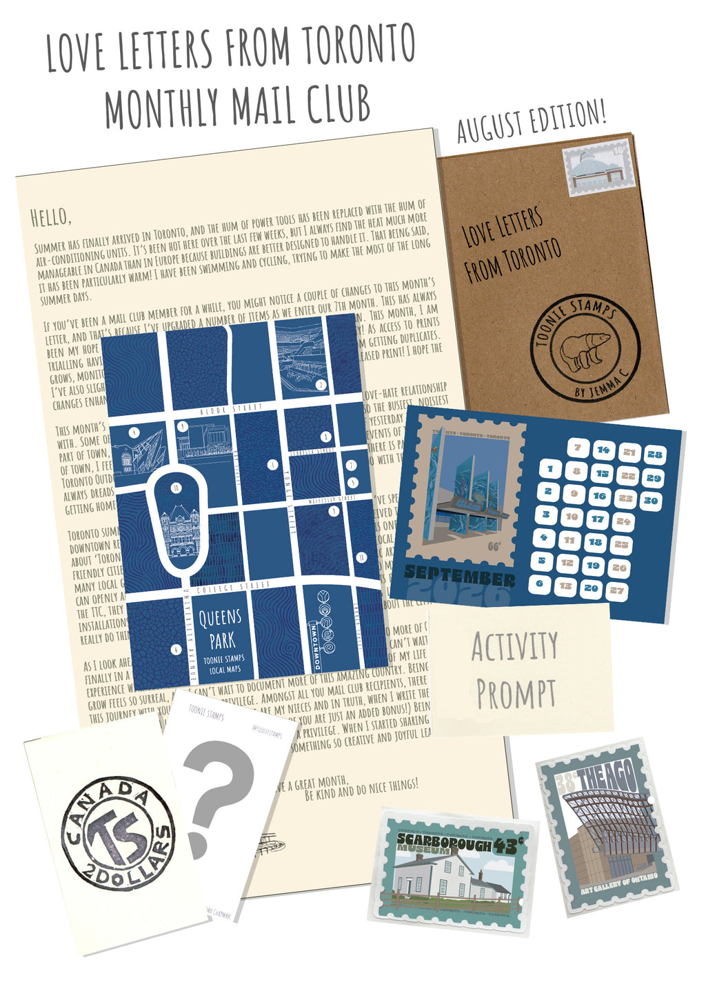 Love Letters from Toronto - August