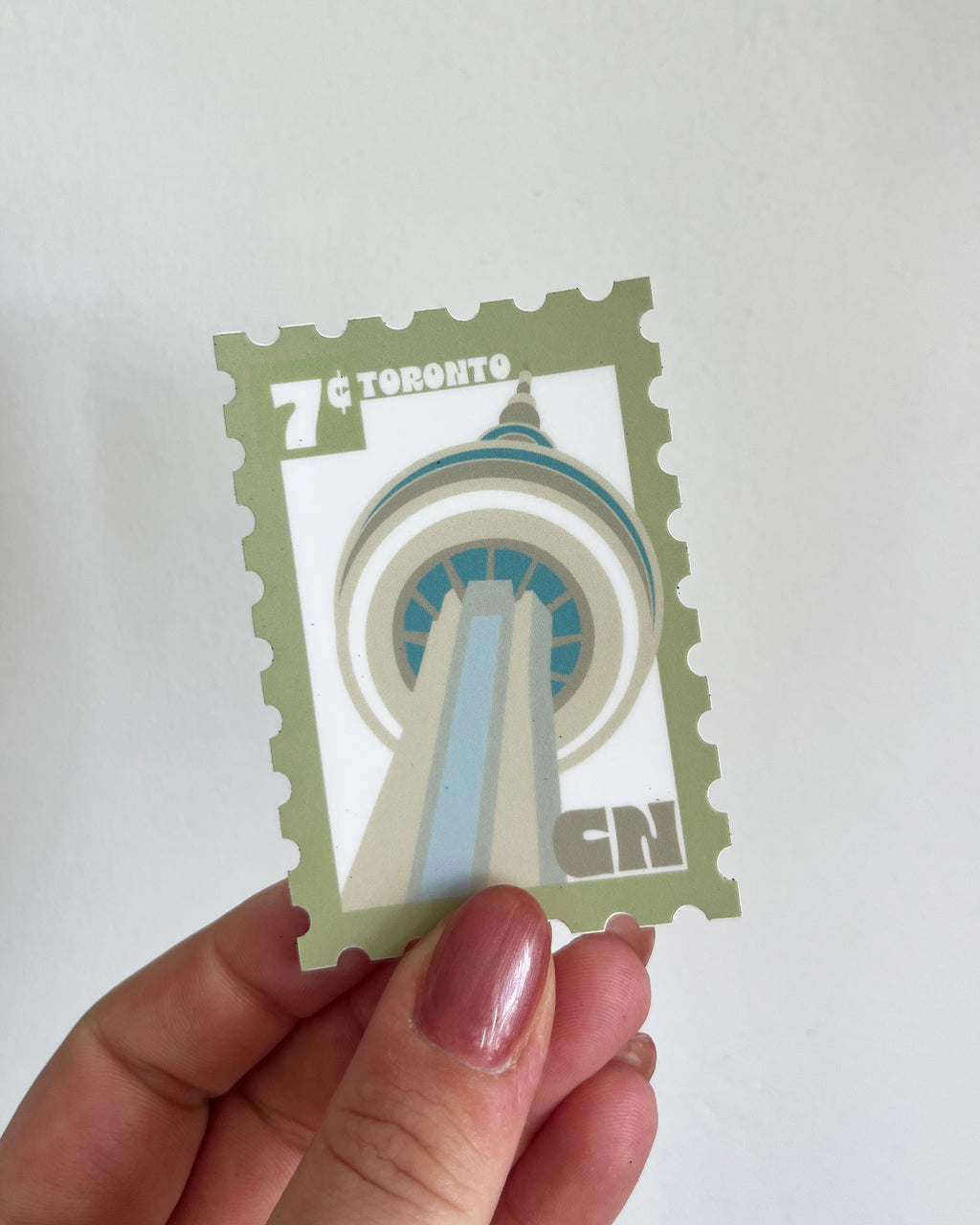 7. CN Tower Sticker