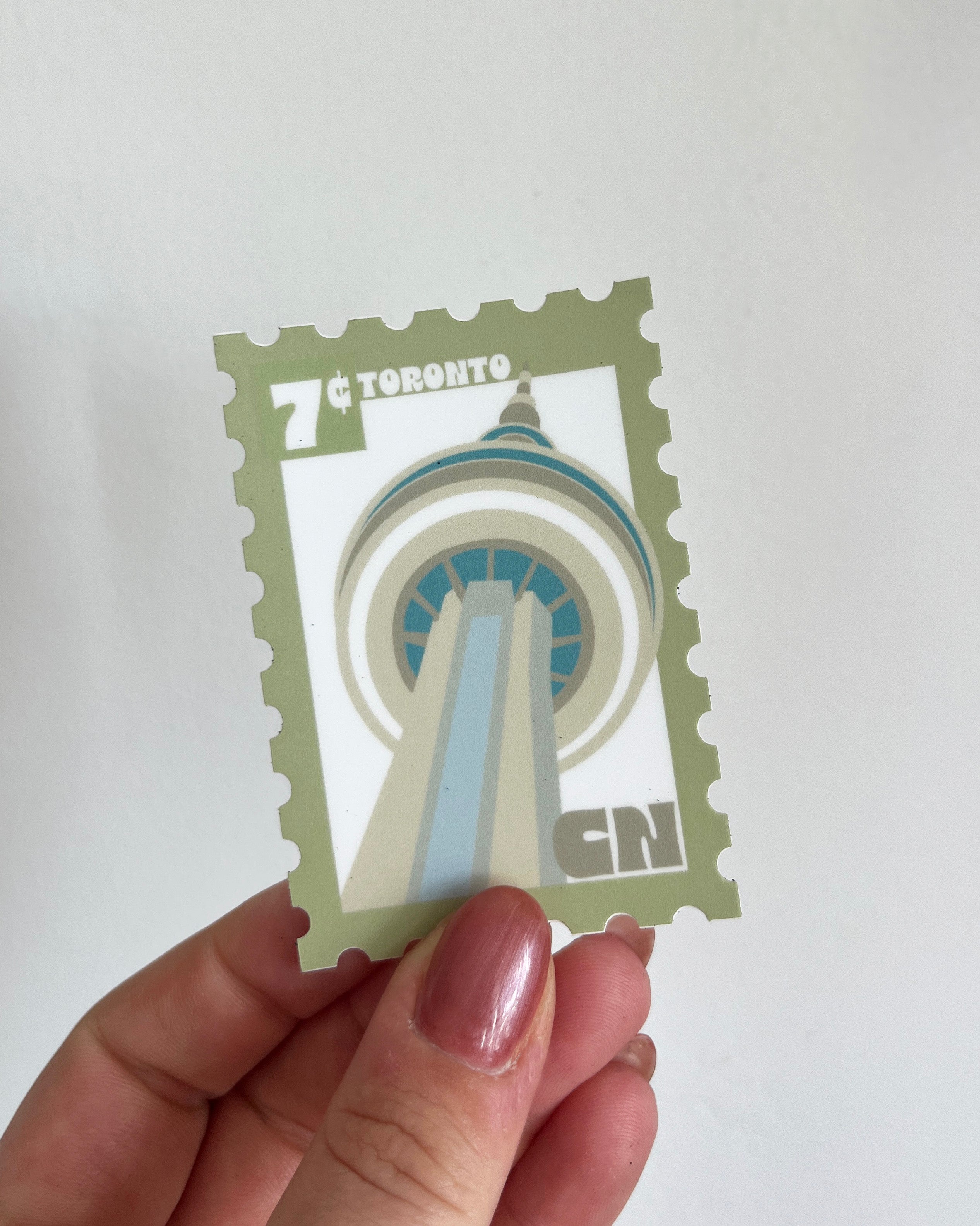 7. CN Tower Sticker