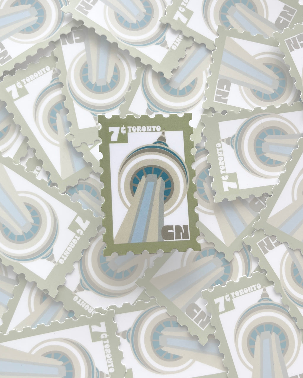 7. CN Tower Sticker
