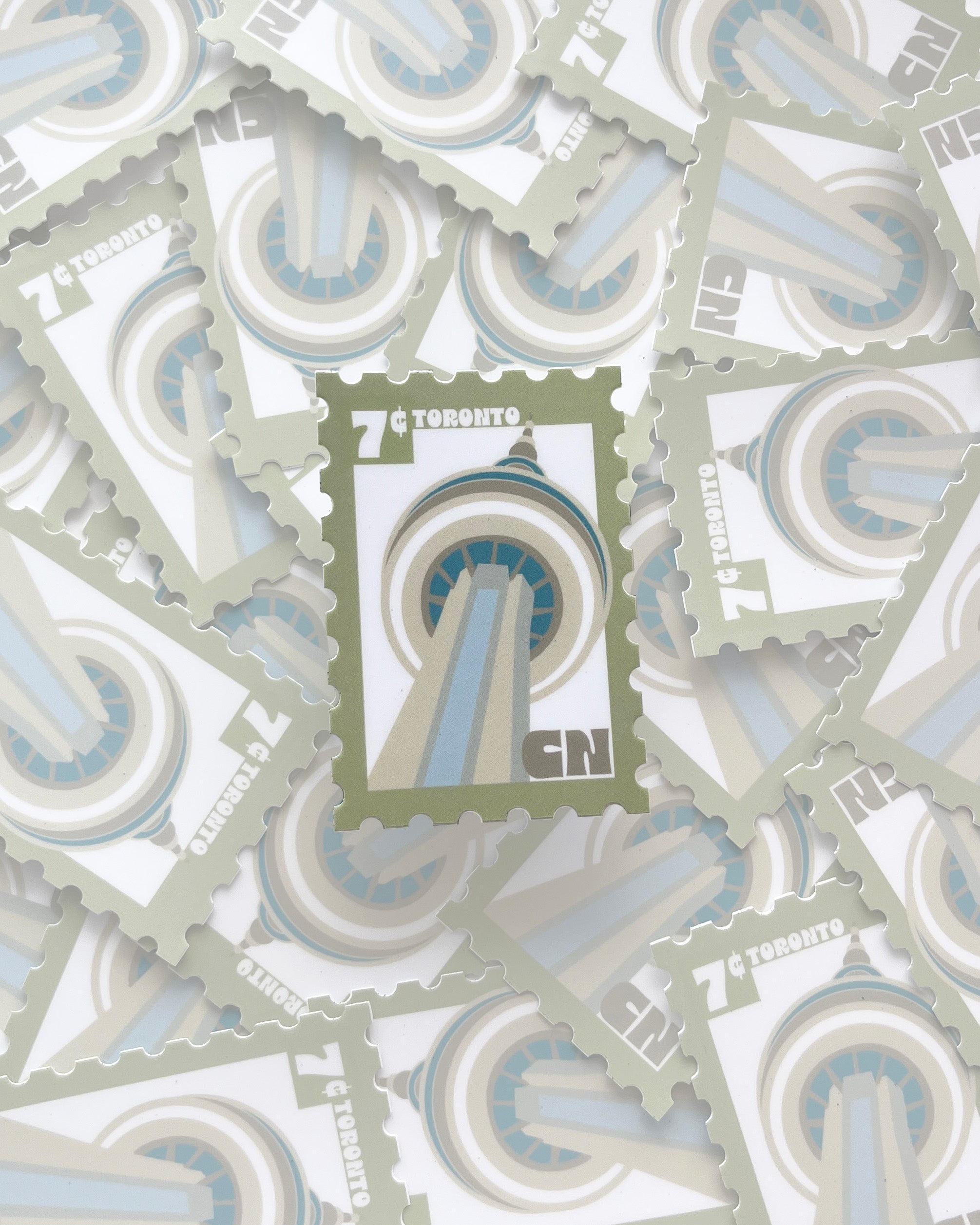 7. CN Tower Sticker