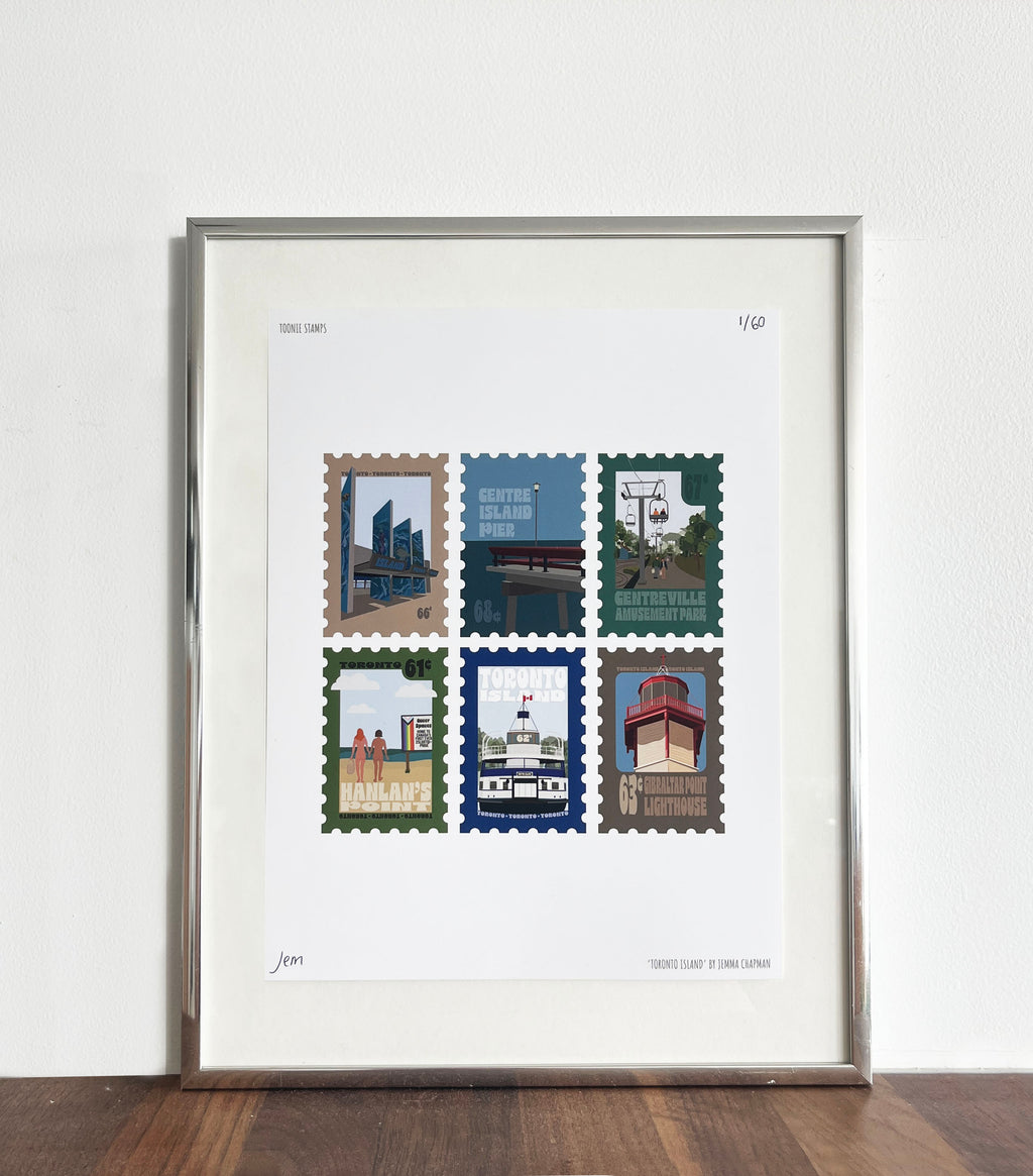 Limited Edition Toronto Island Print