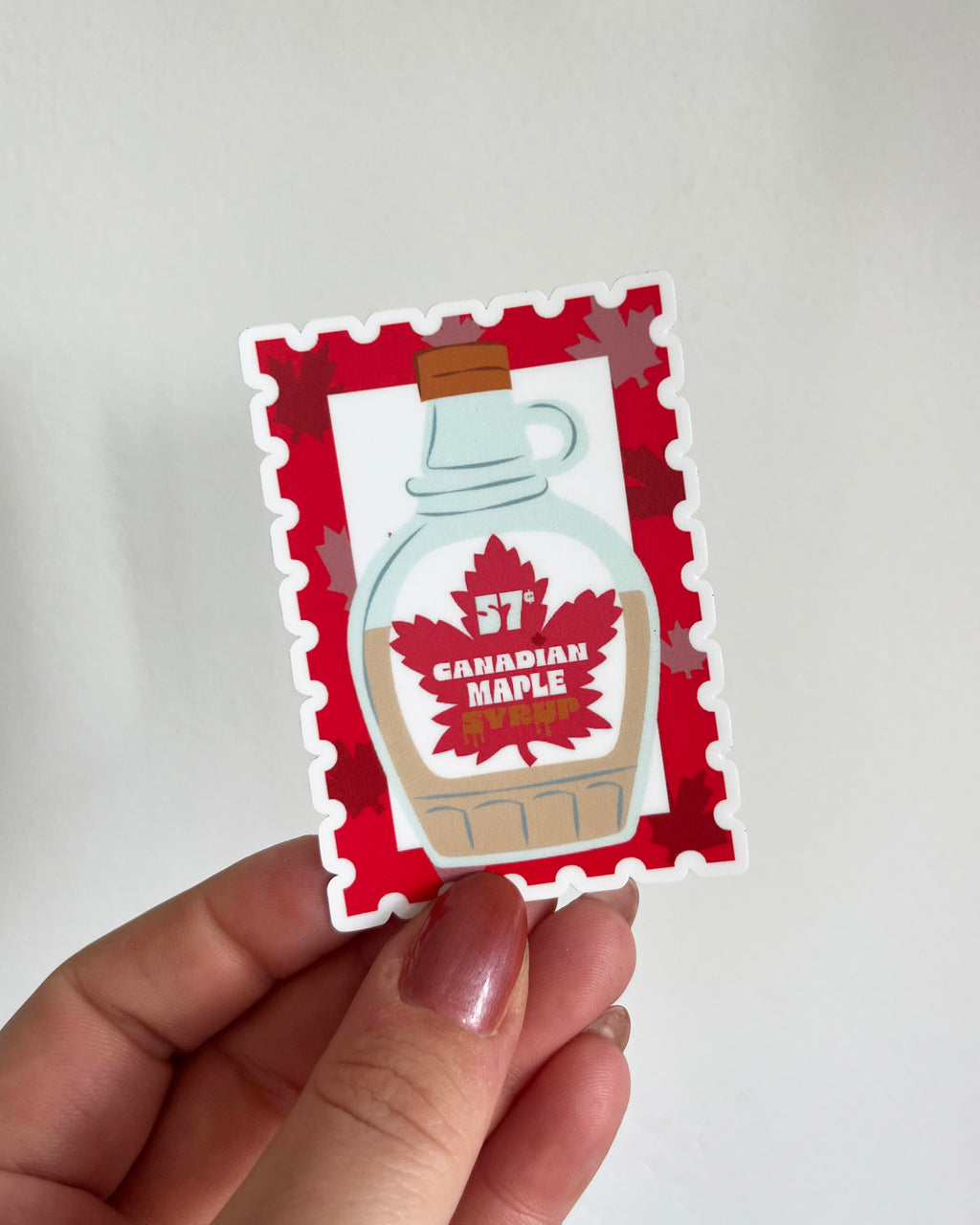 57. Maple Syrup Sticker