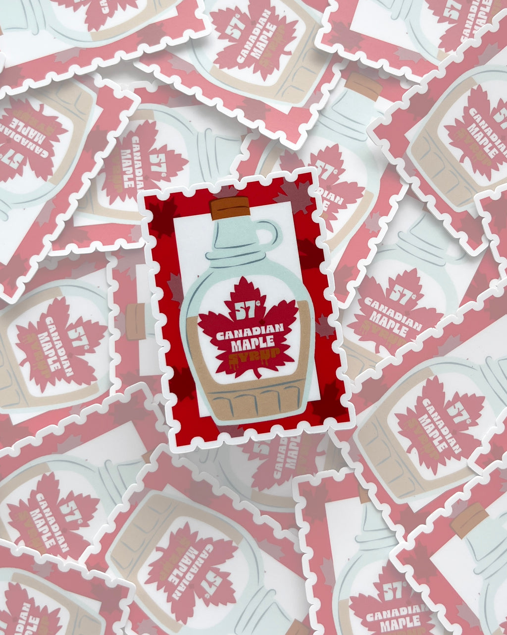 57. Maple Syrup Sticker