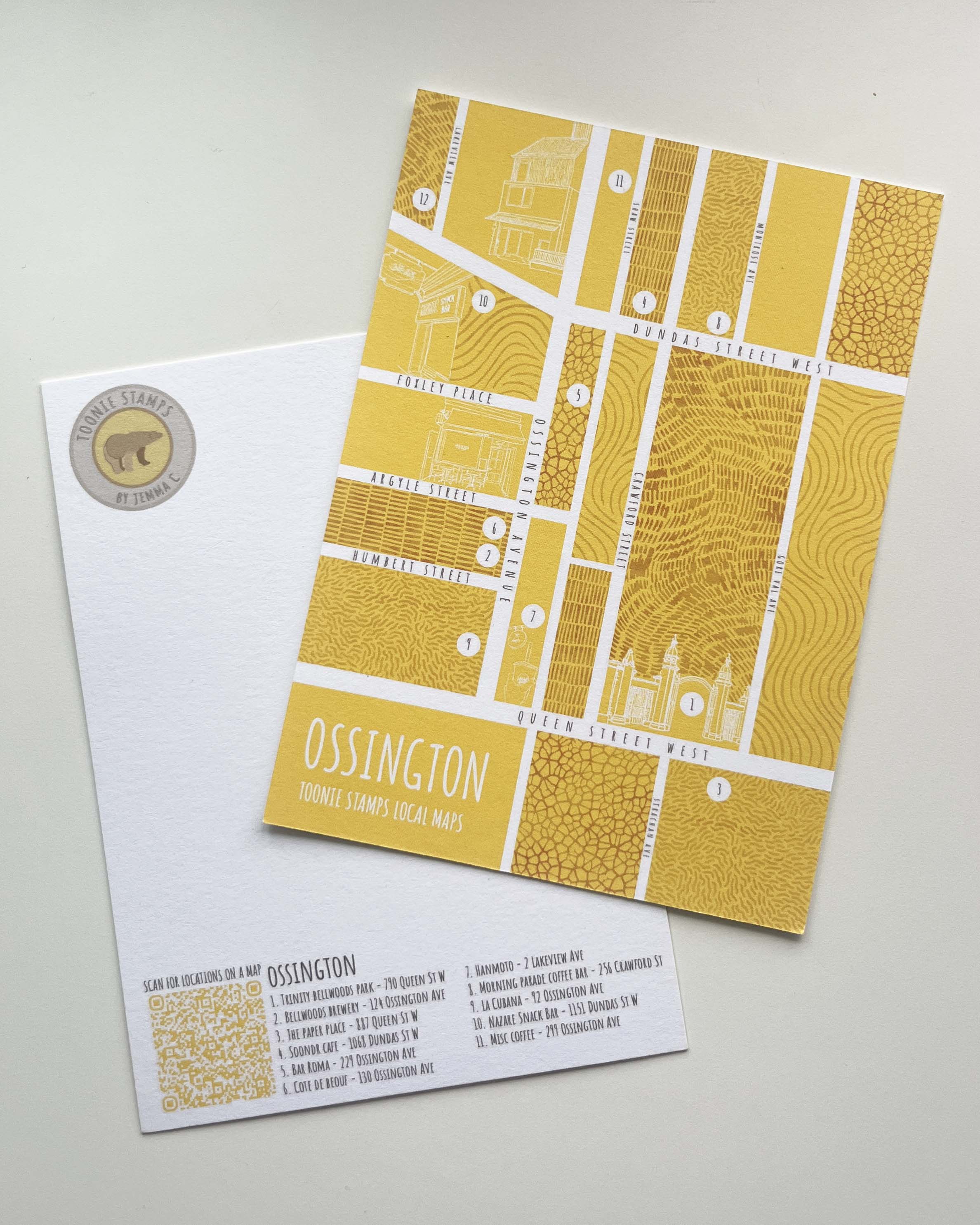 Ossington Postcard