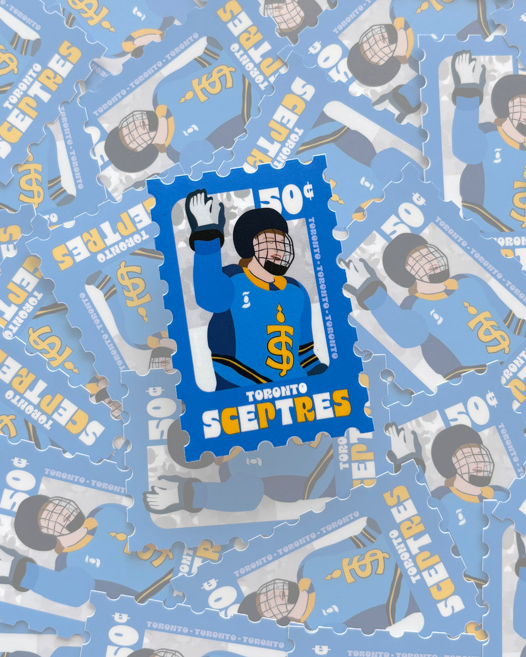 60. Toronto Sceptres Sticker