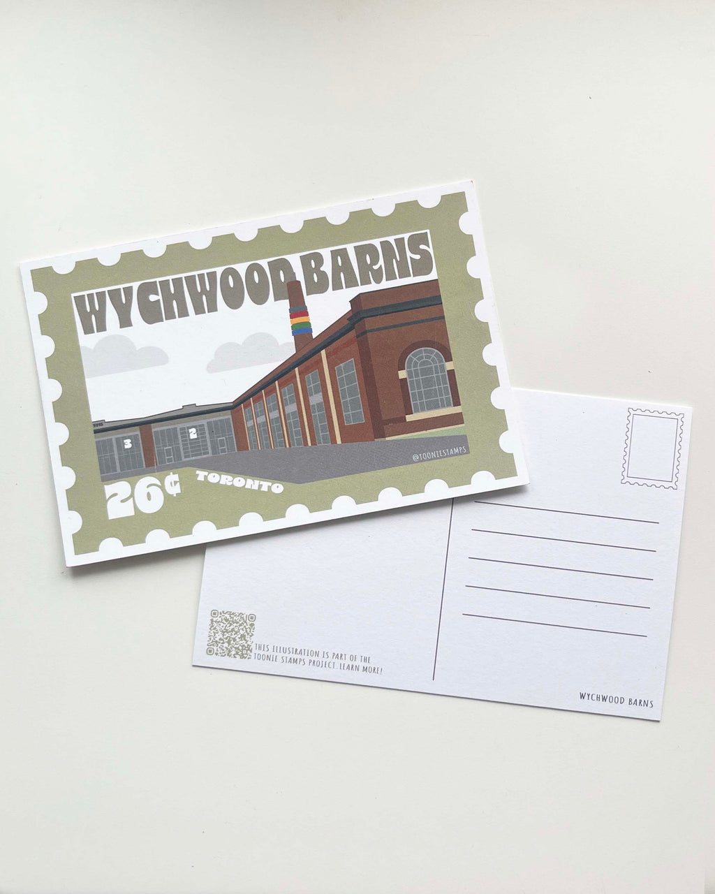 26. Wychwood Barns Postcard