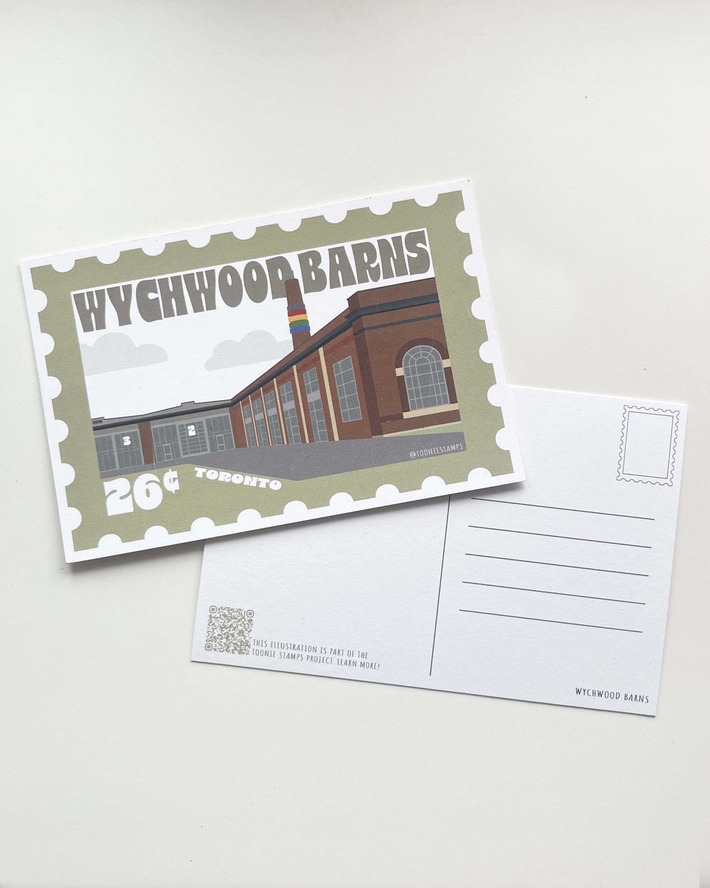 26. Wychwood Barns Postcard
