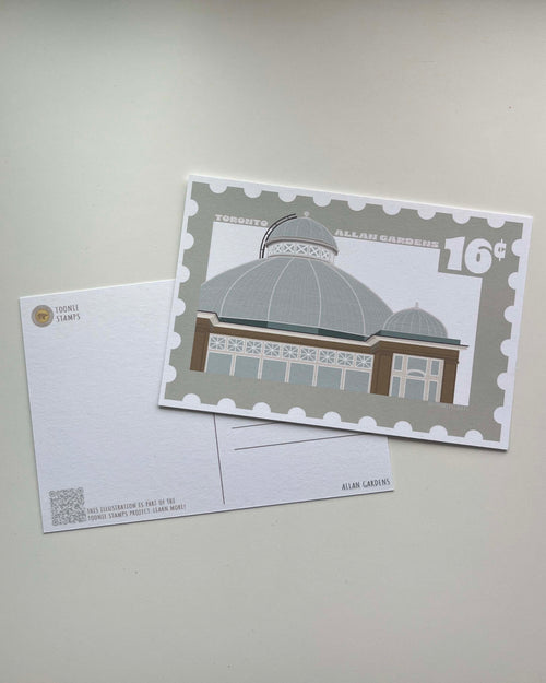 16. Allen Gardens Postcard