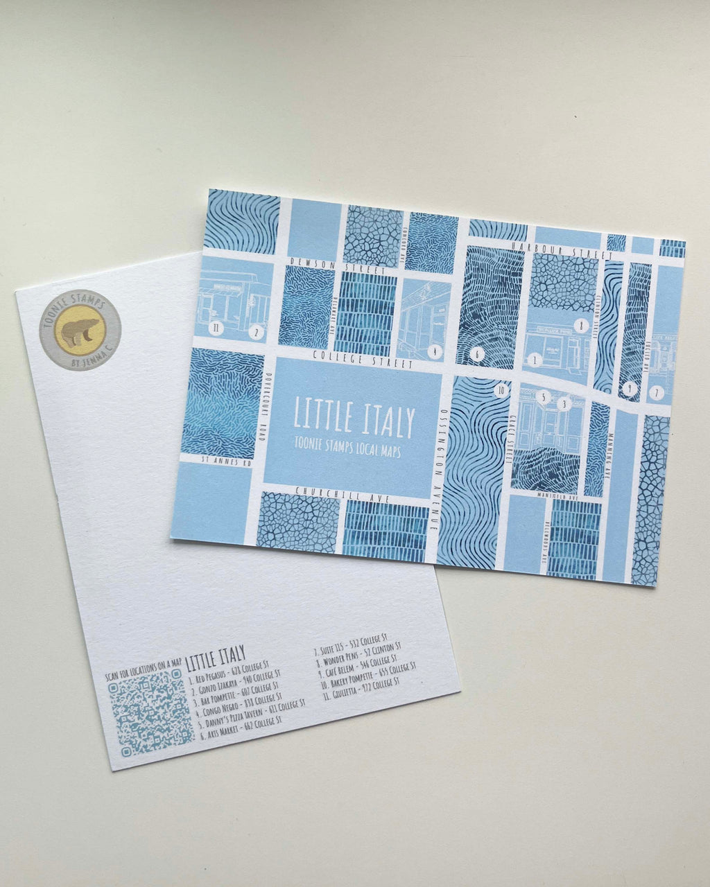 Little Italy Postcard