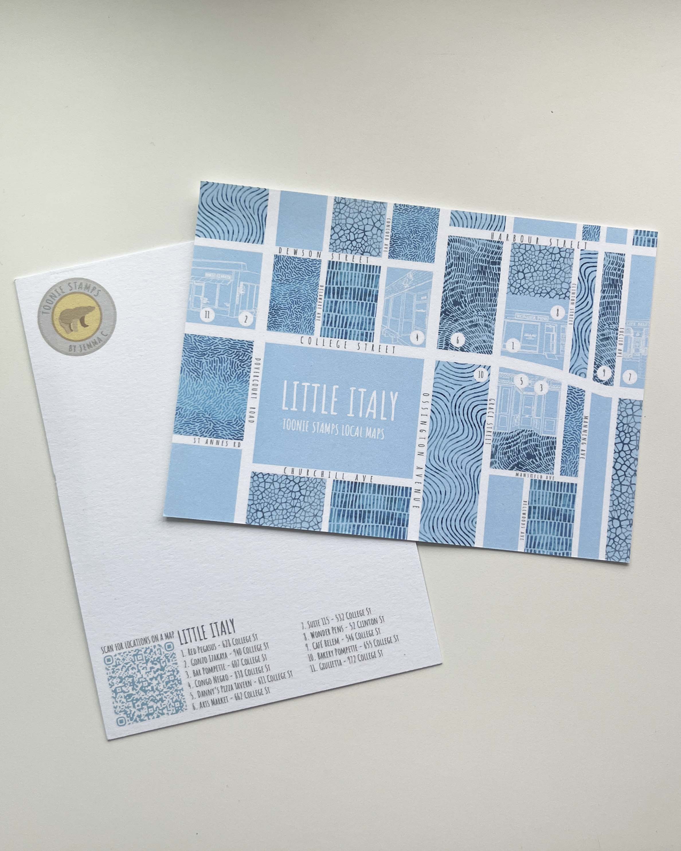 Little Italy Postcard