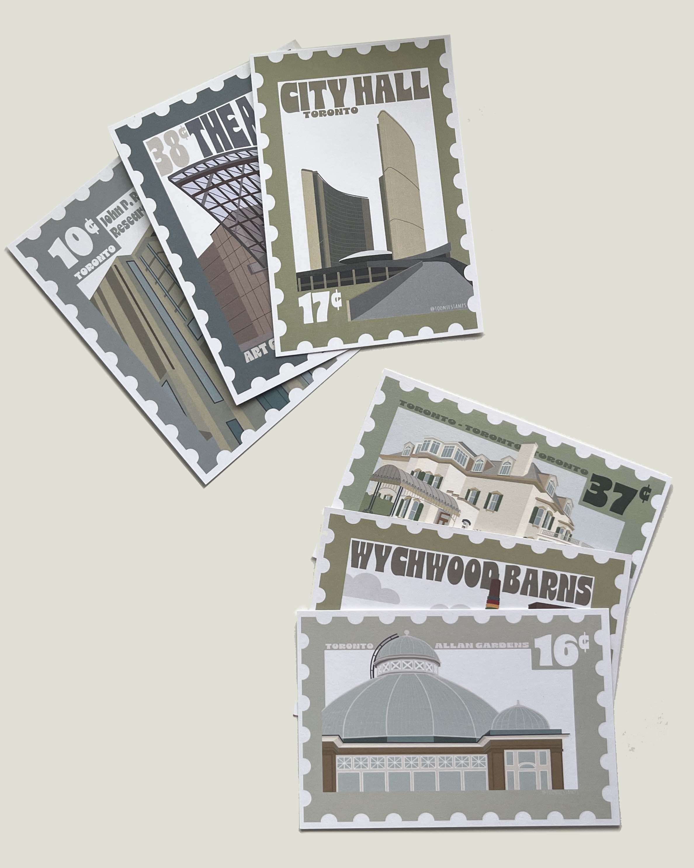 Postcard Multi Pack (6)