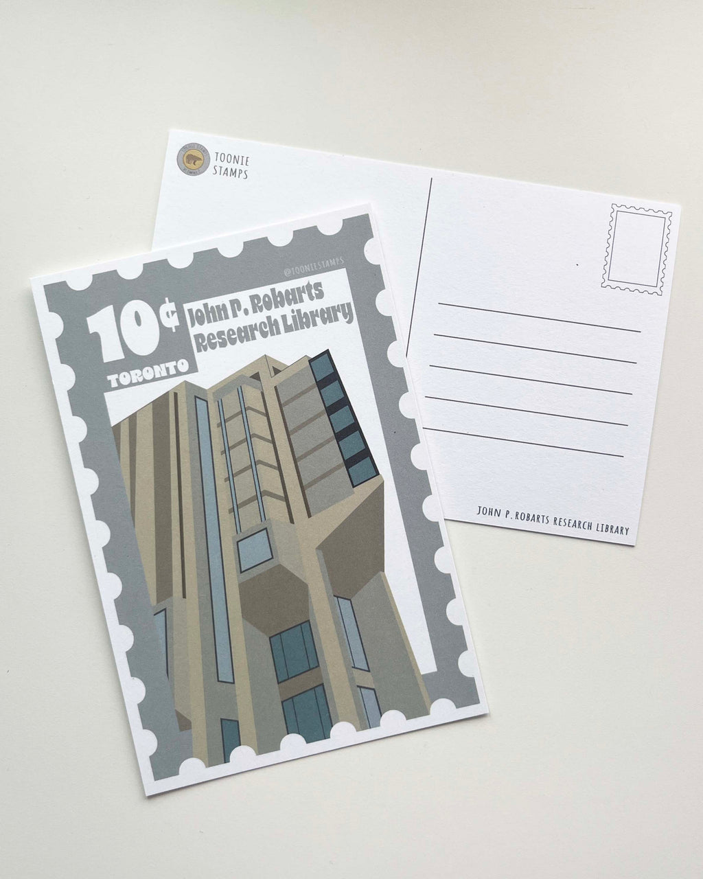 10. Robarts Library Postcard