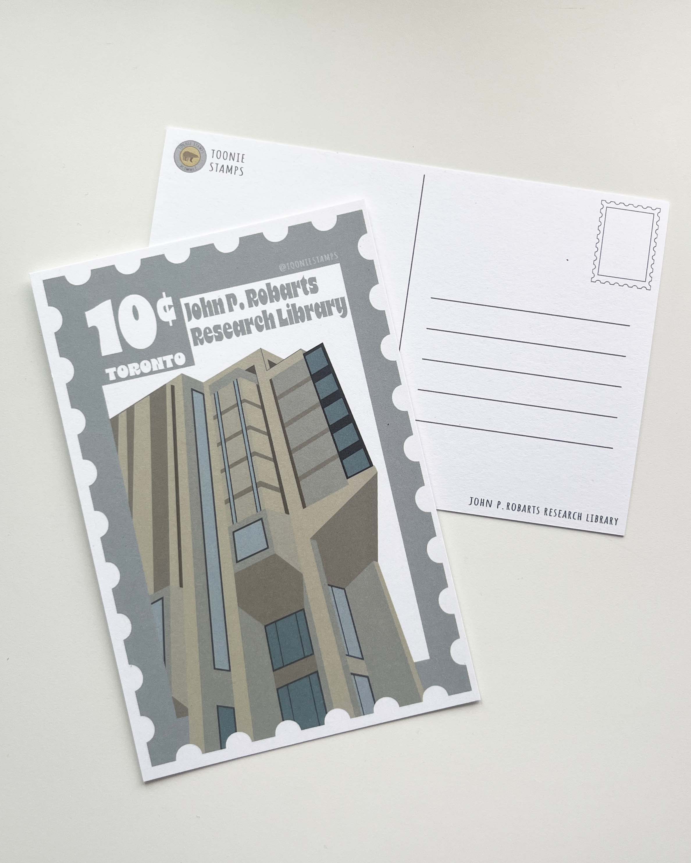 10. Robarts Library Postcard