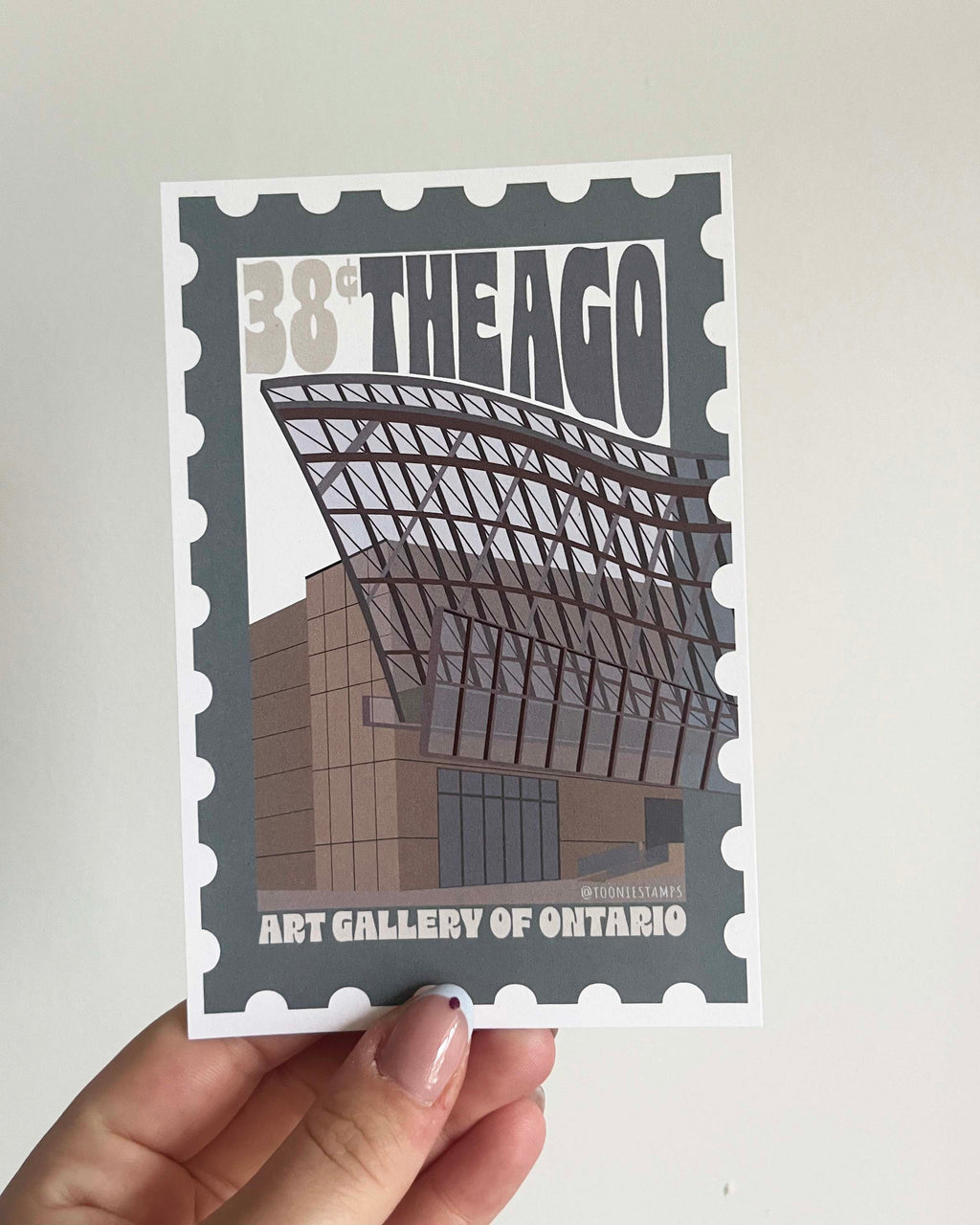 38. The AGO Postcard