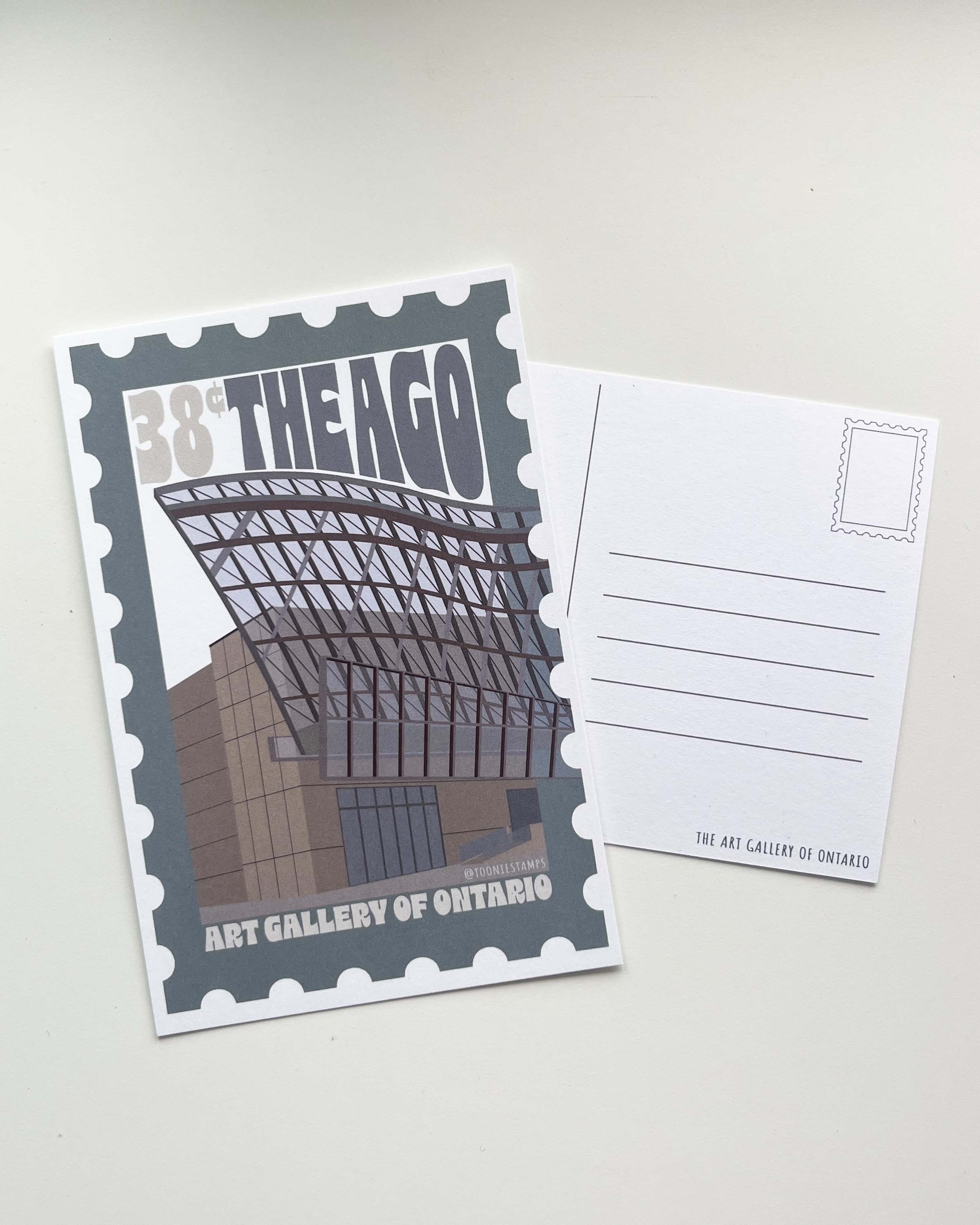 38. The AGO Postcard